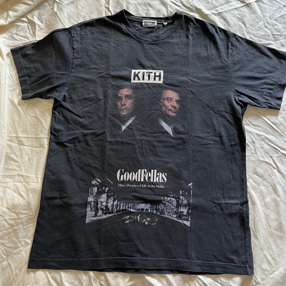 Kith Black Goodfellas Graphic Tee large y2k vintage Pesci